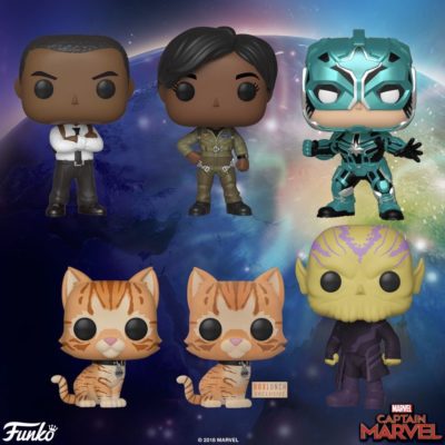 Captain Marvel Funko Supporting Cast