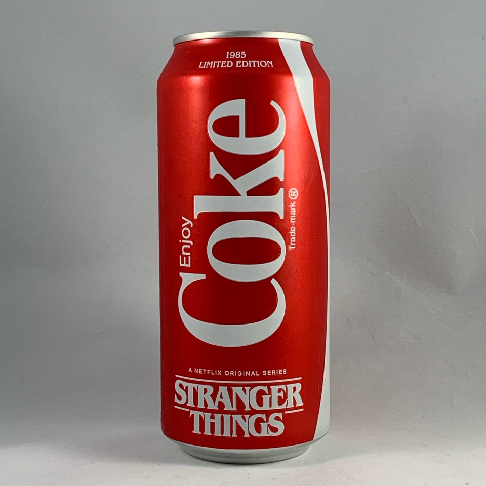 Stranger Things Coke Can Review Planet Nestor Entertainment